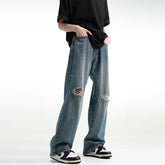 Tayden High Rise Distressed 90s Flare Denim - FINAL SALE KANC-001